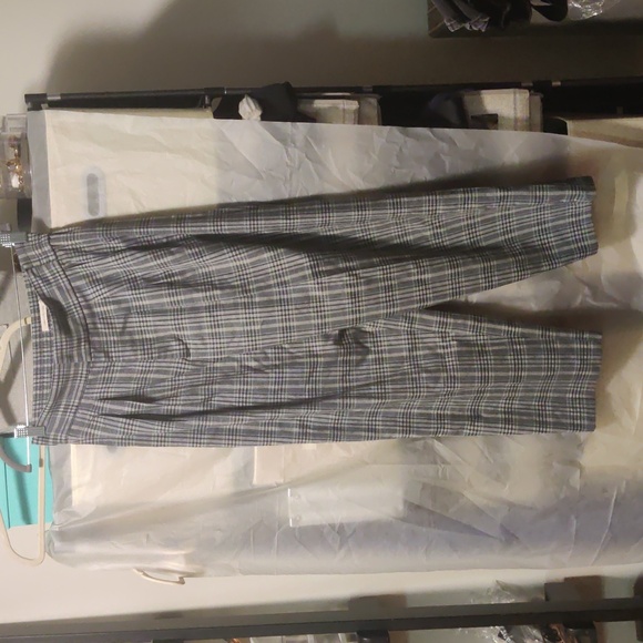 Urban Outfitters Urban Renewal Remnants High-Rise Plaid Trouser Pant Size M - Picture 9 of 9